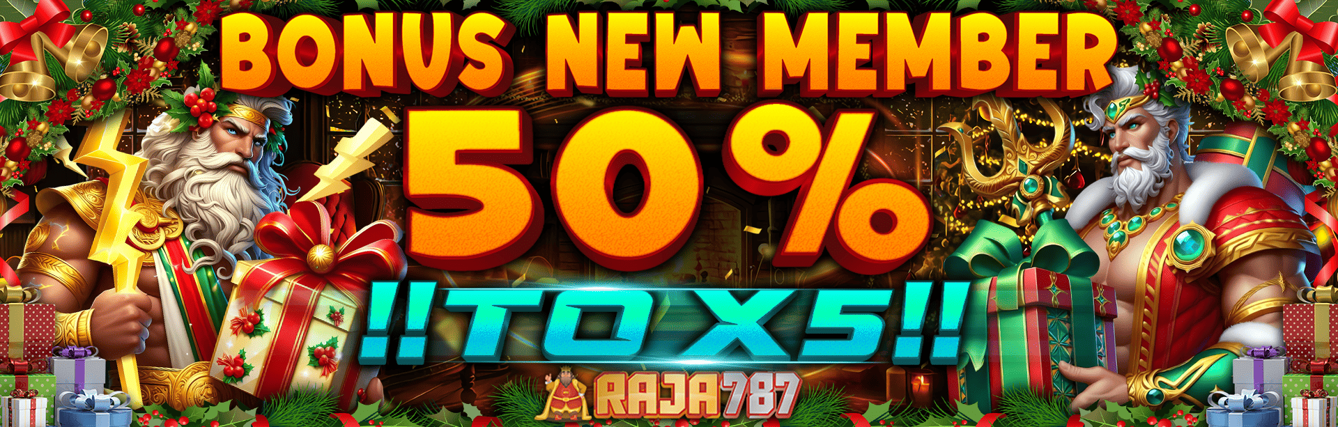 Bonus New Member 50%