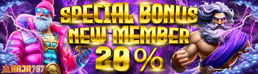 SPECIAL MEMBER BARU 20%