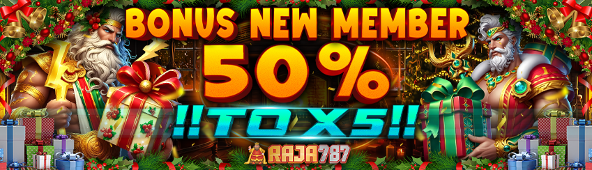 Bonus New Member 50%